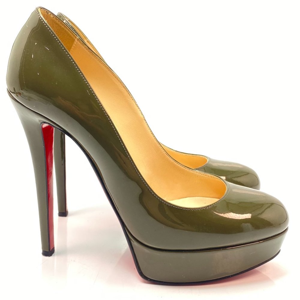 Christian Louboutin Bianca 140 Olive 36.5